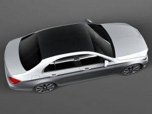 Mercedes-Benz E-class 2017 Mentalray 3Dモデル