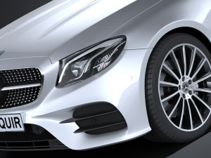 Mercedes-Benz E-class Coupe 2017 Modelo 3D