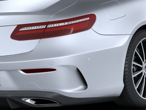 Mercedes-Benz E-class Coupe 2017 Modelo 3D