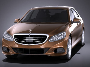 Mercedes-Benz E-class Sedan 2015 vray 3D मॉडल