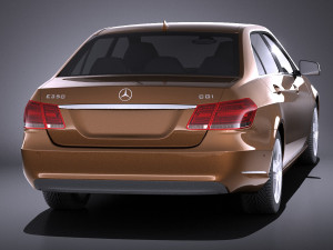 Mercedes-Benz E-class Sedan 2015 vray 3D मॉडल