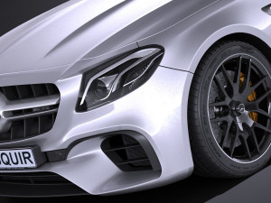 Mercedes-Benz E63 AMG 2017 Modelo 3D