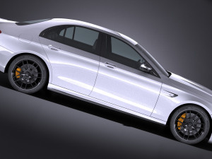 Mercedes-Benz E63 AMG 2017 Modelo 3D