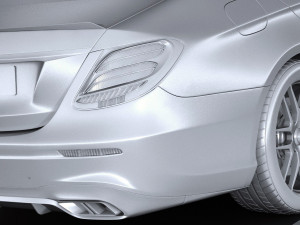 Mercedes-Benz E63 AMG 2017 Modelo 3D