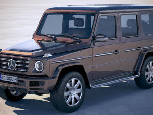 Mercedes-Benz G-class 2019 3D 模型
