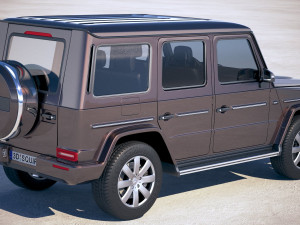 Mercedes-Benz G-class 2019 3D Model