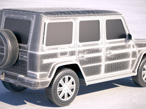 Mercedes-Benz G-class 2019 3D Model