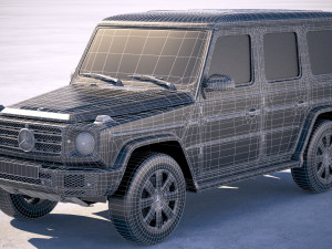 Mercedes-Benz G-class 2019 3D Model