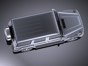 Mercedes-Benz G63 AMG 2015 vray 3D-Modell