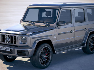 Mercedes-Benz G63 AMG 2019 3D Model