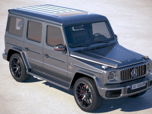 Mercedes-Benz G63 AMG 2019 3D 모델