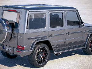 Mercedes-Benz G63 AMG 2019 3D 모델