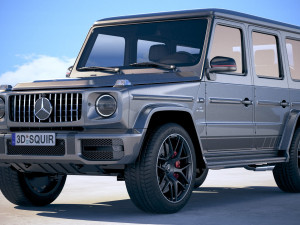 Mercedes-Benz G63 AMG 2019 3D 모델