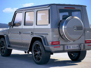 Mercedes-Benz G63 AMG 2019 3D 모델