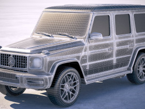 Mercedes-Benz G63 AMG 2019 3D 모델