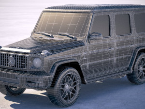 Mercedes-Benz G63 AMG 2019 3D 모델