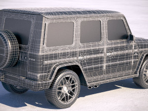 Mercedes-Benz G63 AMG 2019 3D 모델