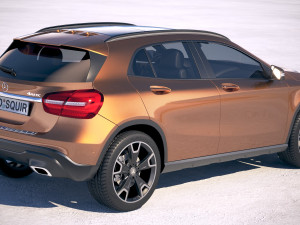 Mercedes-Benz GLA 2018 3Dモデル