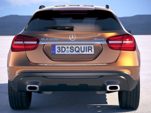 Mercedes-Benz GLA 2018 3Dモデル