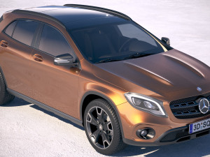 Mercedes-Benz GLA 2018 3Dモデル