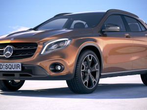 Mercedes-Benz GLA 2018 3Dモデル