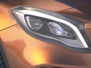 Mercedes-Benz GLA 2018 3Dモデル