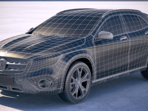 Mercedes-Benz GLA 2018 3Dモデル
