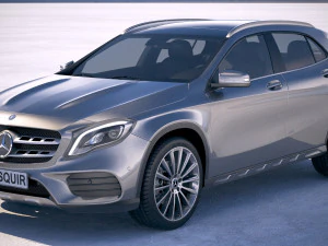 Mercedes-Benz GLA AMG 2018 3D Model