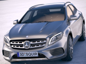 Mercedes-Benz GLA AMG 2018 Modelo 3D