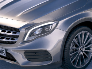 Mercedes-Benz GLA AMG 2018 Modelo 3D