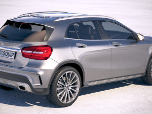 Mercedes-Benz GLA AMG 2018 Modelo 3D