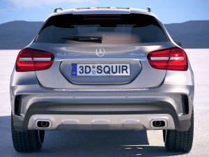 Mercedes-Benz GLA AMG 2018 Modelo 3D