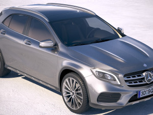 Mercedes-Benz GLA AMG 2018 Modelo 3D
