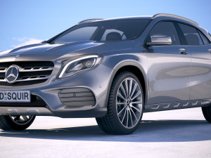 Mercedes-Benz GLA AMG 2018 Modelo 3D