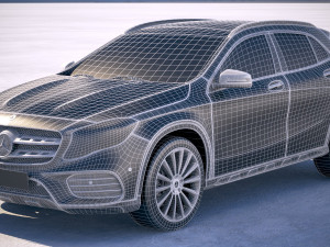 Mercedes-Benz GLA AMG 2018 Modelo 3D