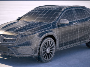 Mercedes-Benz GLA AMG 2018 Modelo 3D