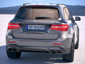 Mercedes-Benz GLC 63 S AMG 2018 3D Model