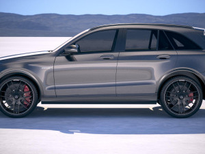 Mercedes-Benz GLC 63 S AMG 2018 3D Model