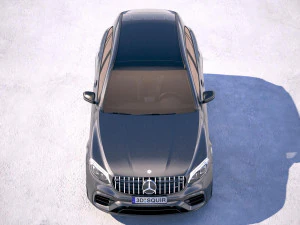 Mercedes-Benz GLC 63 S AMG 2018 3D Model