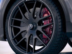 Mercedes-Benz GLC 63 S AMG 2018 3D Model