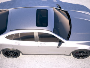 Mercedes-Benz GLC 63 S AMG Coupe 2018 Modèle 3D