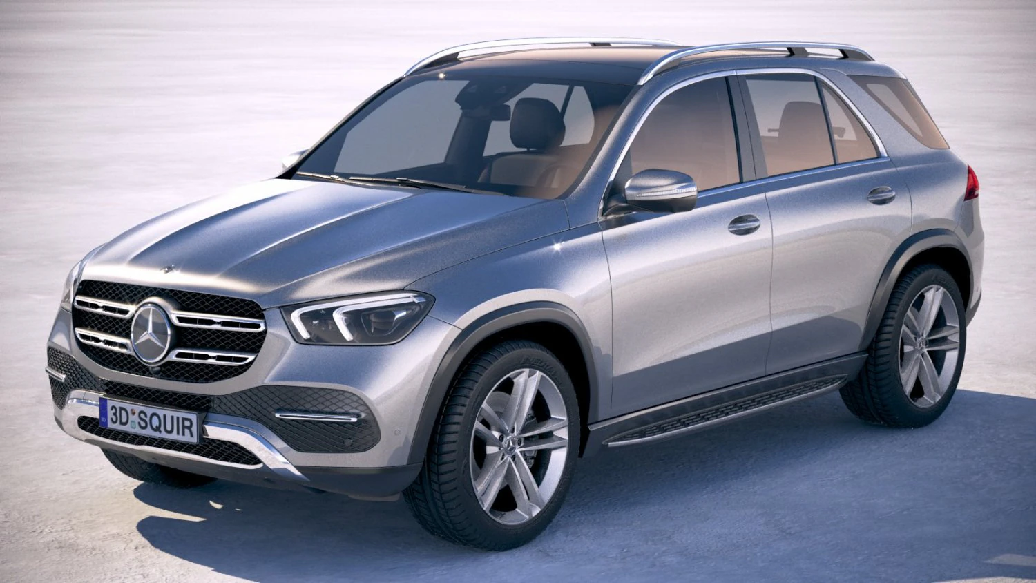 Mercedes-Benz GLE 2020 3D Model .c4d .max .obj .3ds .fbx .stl .blend