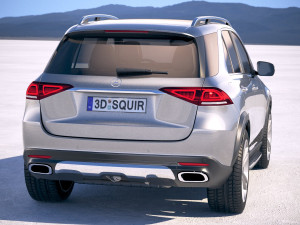 Mercedes-Benz GLE 2020 3D Модель