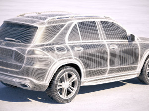 Mercedes-Benz GLE 2020 3D Модель