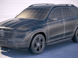 Mercedes-Benz GLE 2020 3D Модель