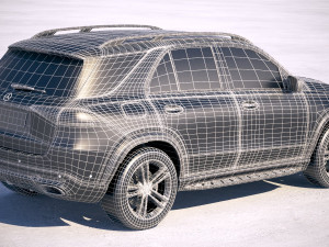 Mercedes-Benz GLE 2020 3D Модель