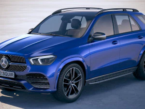 Mercedes-Benz GLE AMG 2020 3D Model
