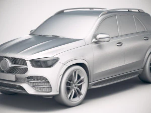 Mercedes-Benz GLE AMG 2020 3D Model