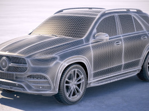 Mercedes-Benz GLE AMG 2020 Modelo 3D