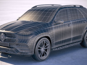 Mercedes-Benz GLE AMG 2020 Modelo 3D